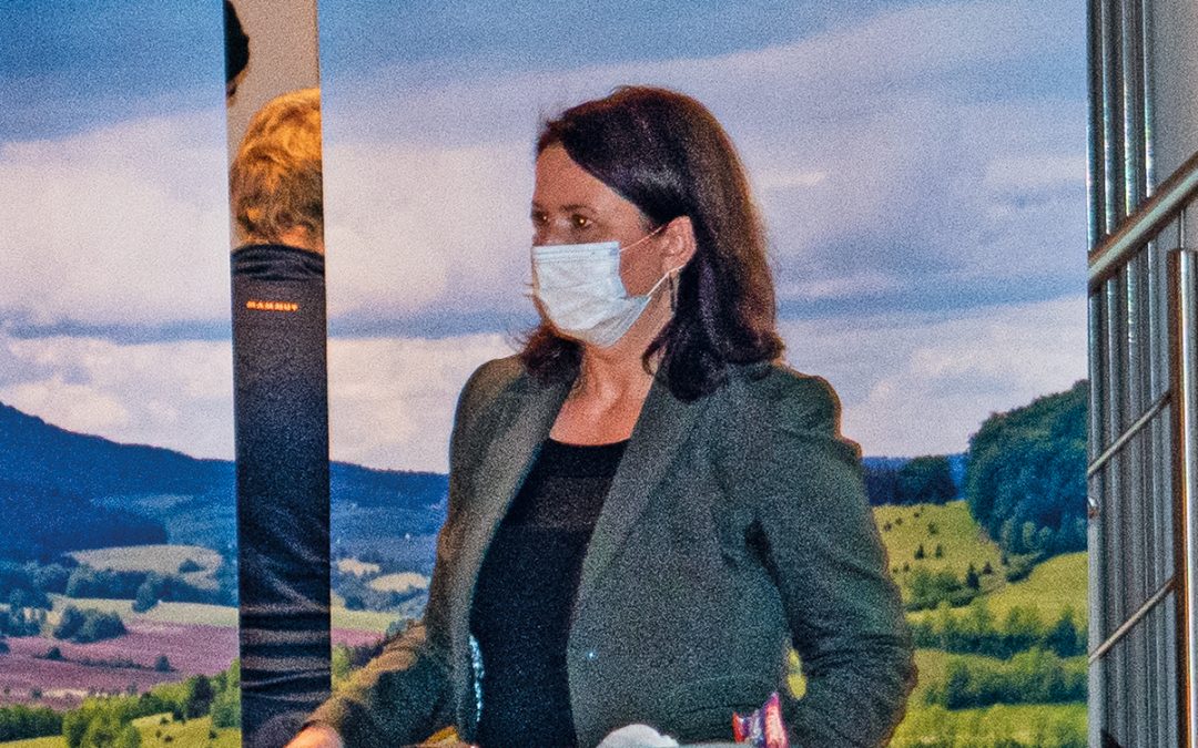 Anja Siegesmund im Bürgerhaus Günthersleben