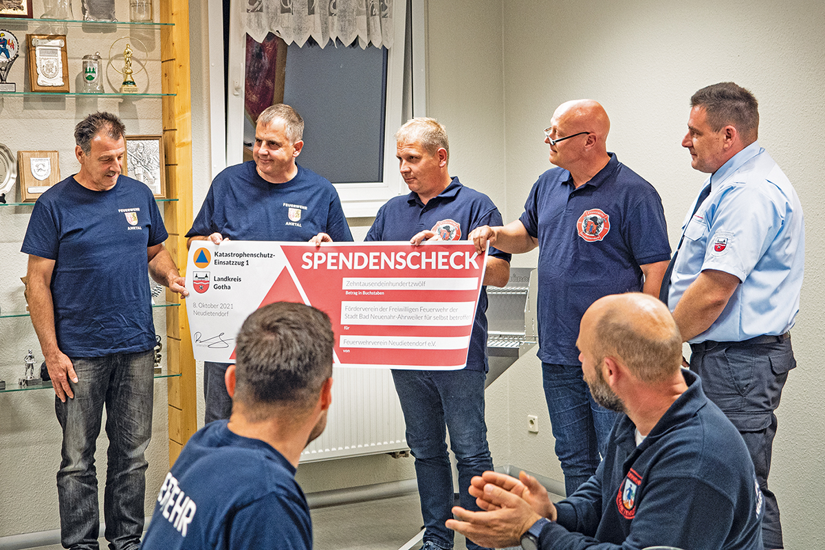Burgen-Blick - Dankeschön Feuerwehr 2021