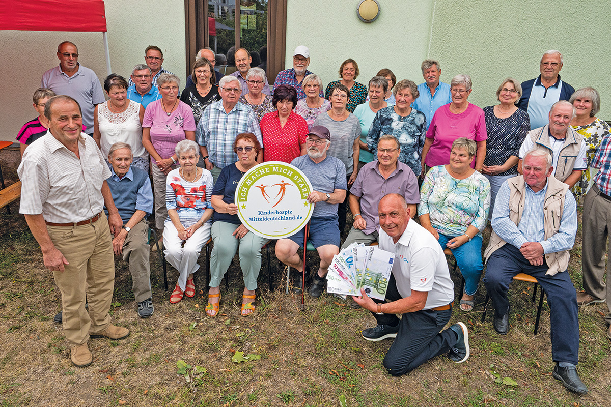 Burgen-Blick - Spendenaktion Seniorengruppe Großrettbach