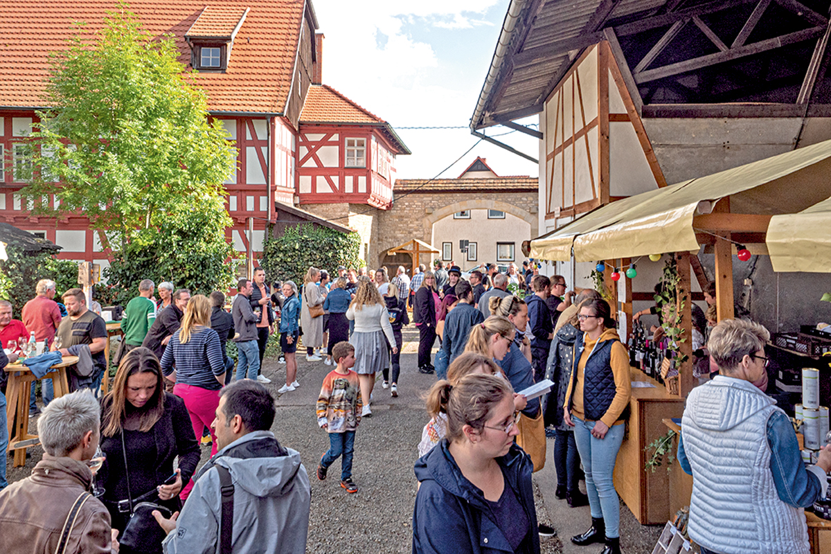 Burgen-Blick - Weinfest in Ingersleben 2023