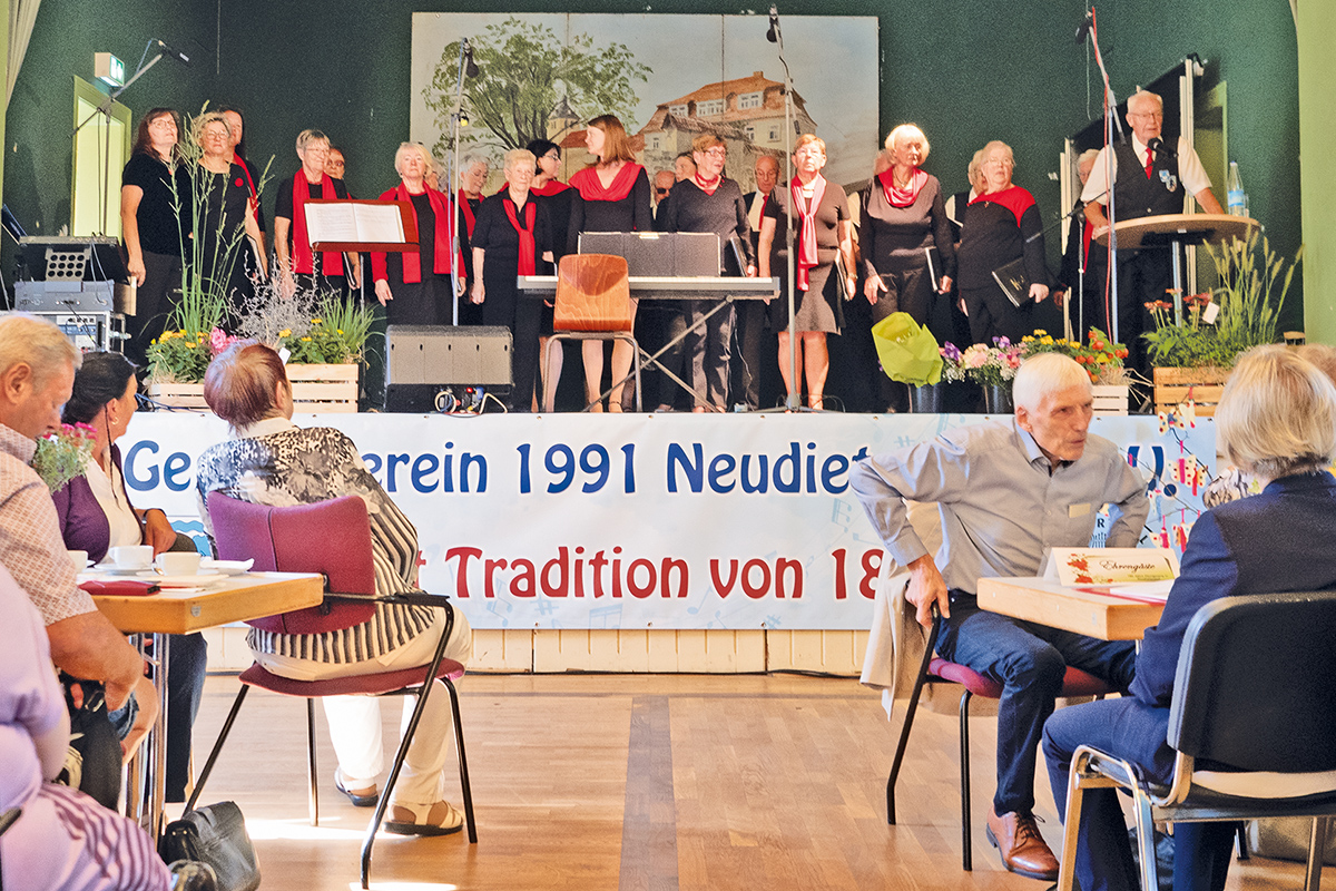 Burgen-Blick - Gesangverein feiert 180 Jahre Chorgesang