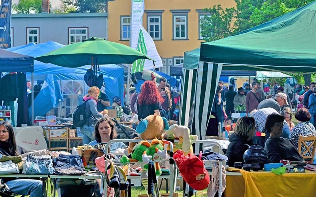 Größter Dorfflohmarkt der Region