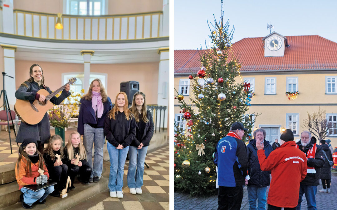Vom Konzert bis zum traditionellen Weihnachtsbaumschmücken