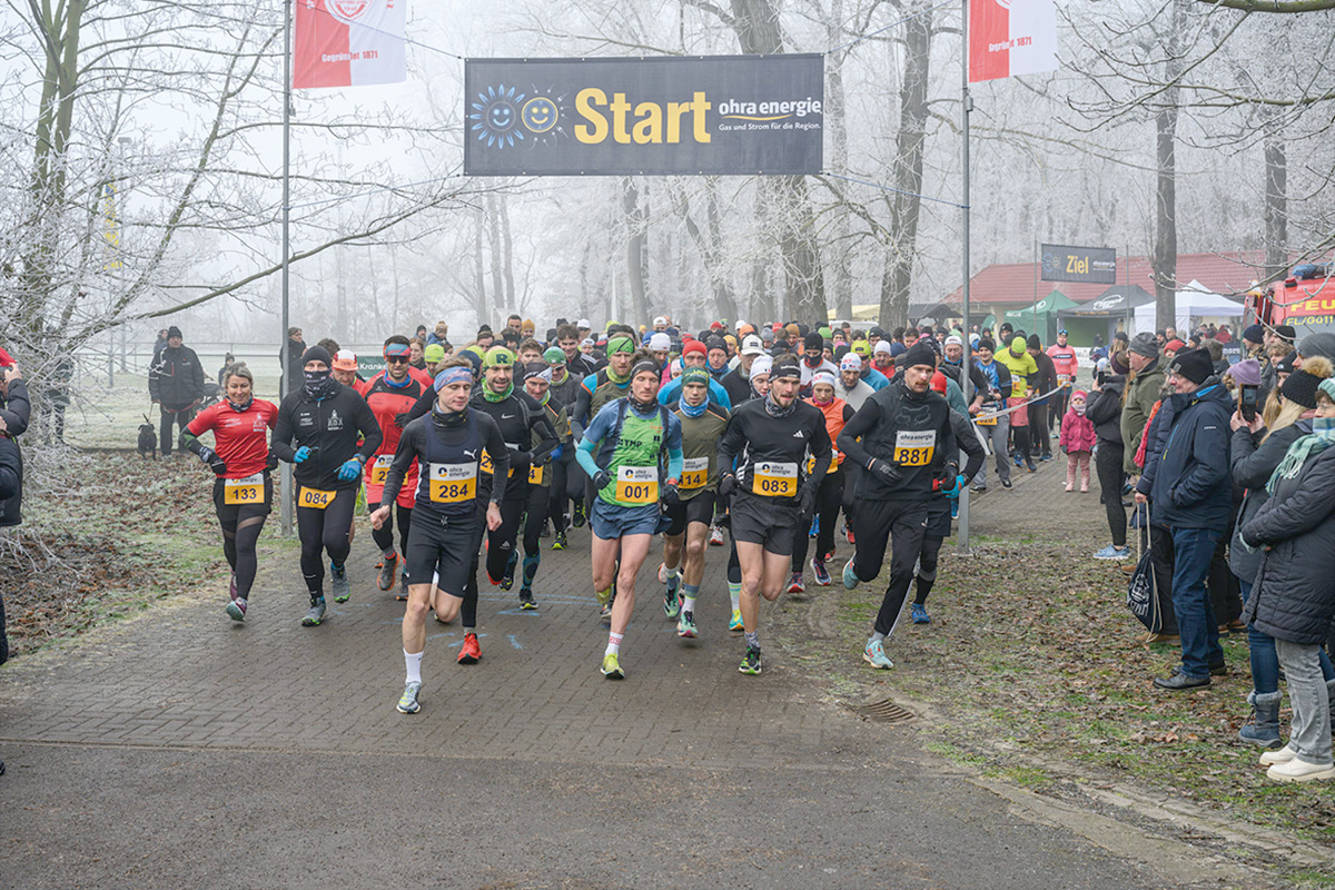 Burgen Blick-15. Dreikirchenneujahrslauf