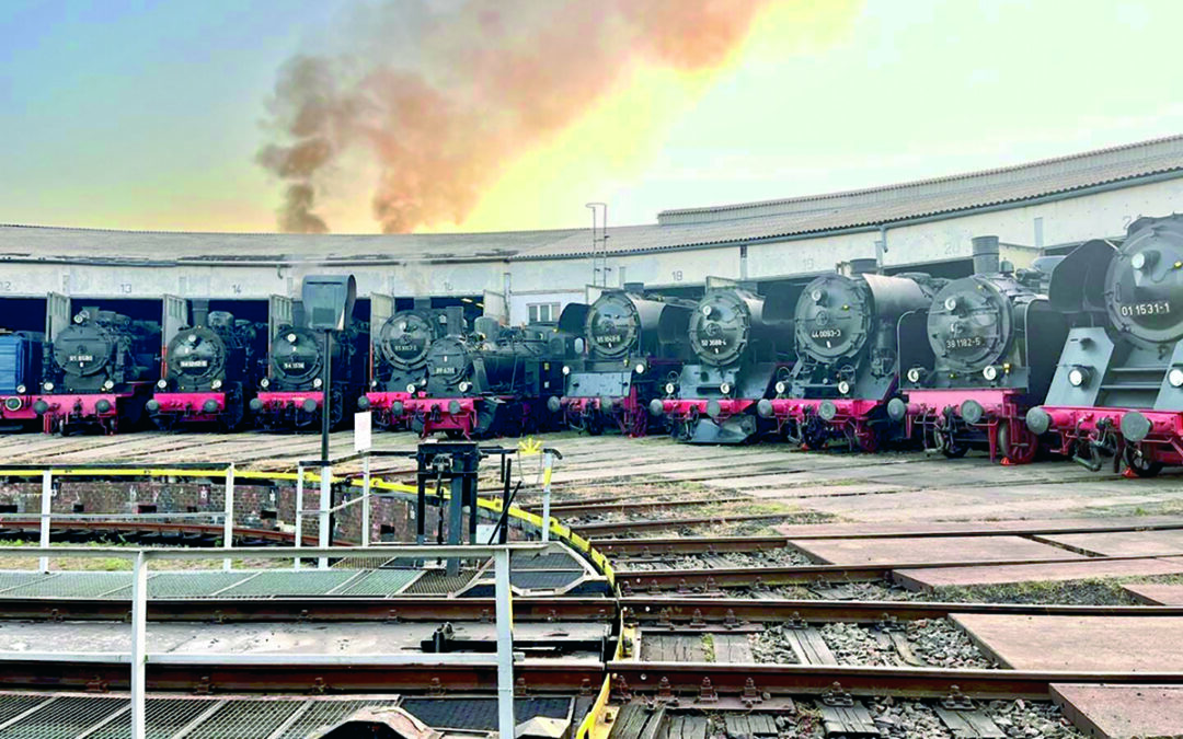 Lokschuppen öffnet ab Ostern