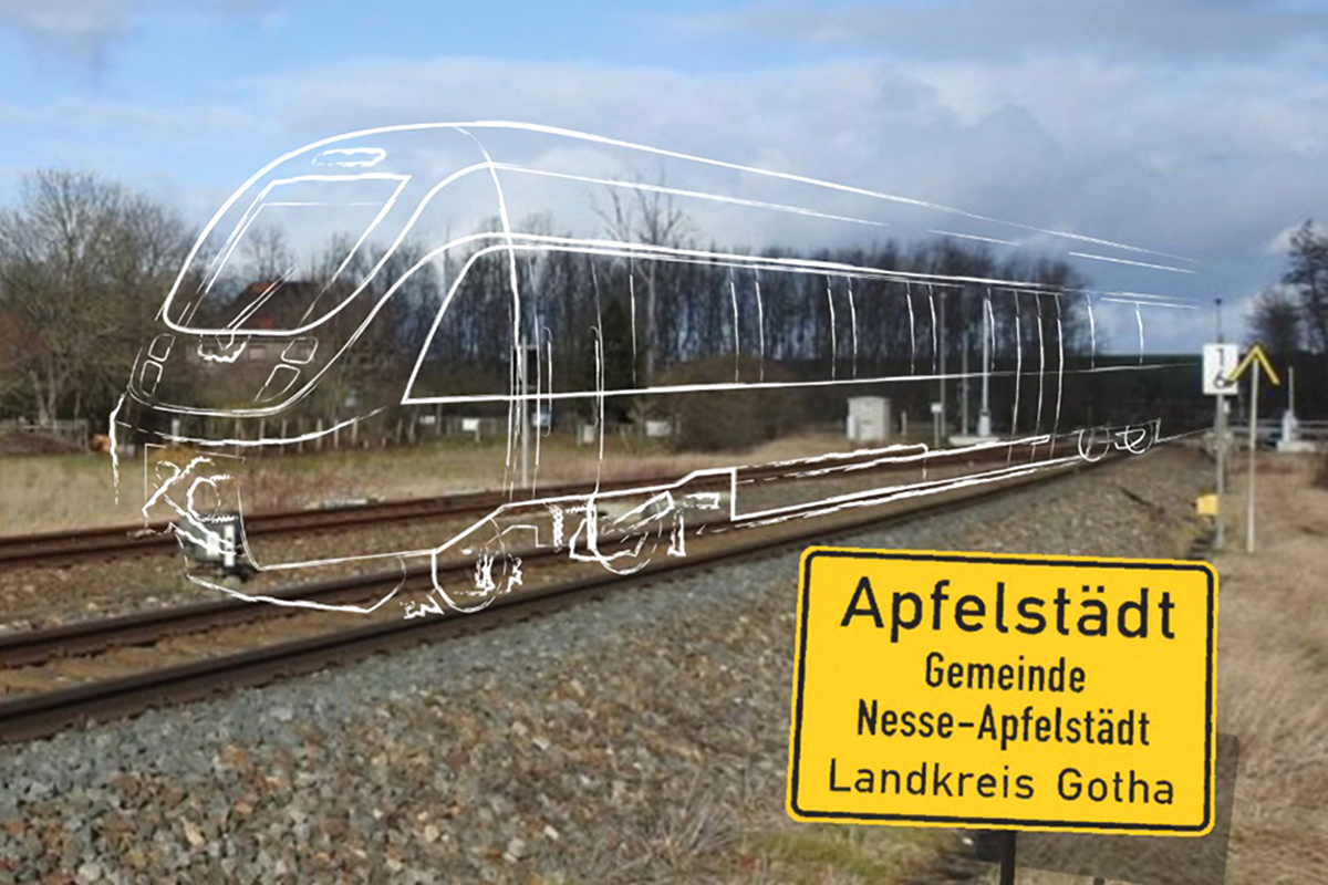 Burgen Blick - Petition für Bahnhaltepunkt Apfelstädt