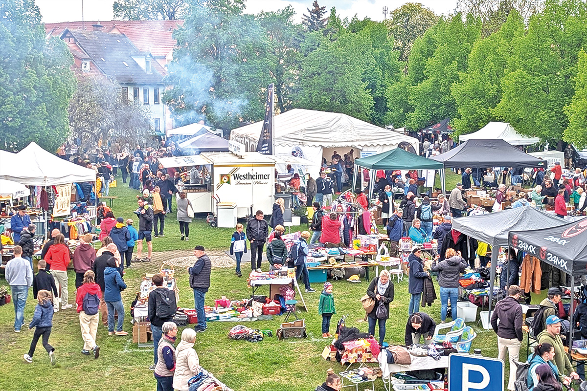 Burgen Blick - 4. Dorfflohmarkt - Paradies für Schatzsucher