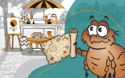 Schatzkarte zum 4 Dorfflohmarkt