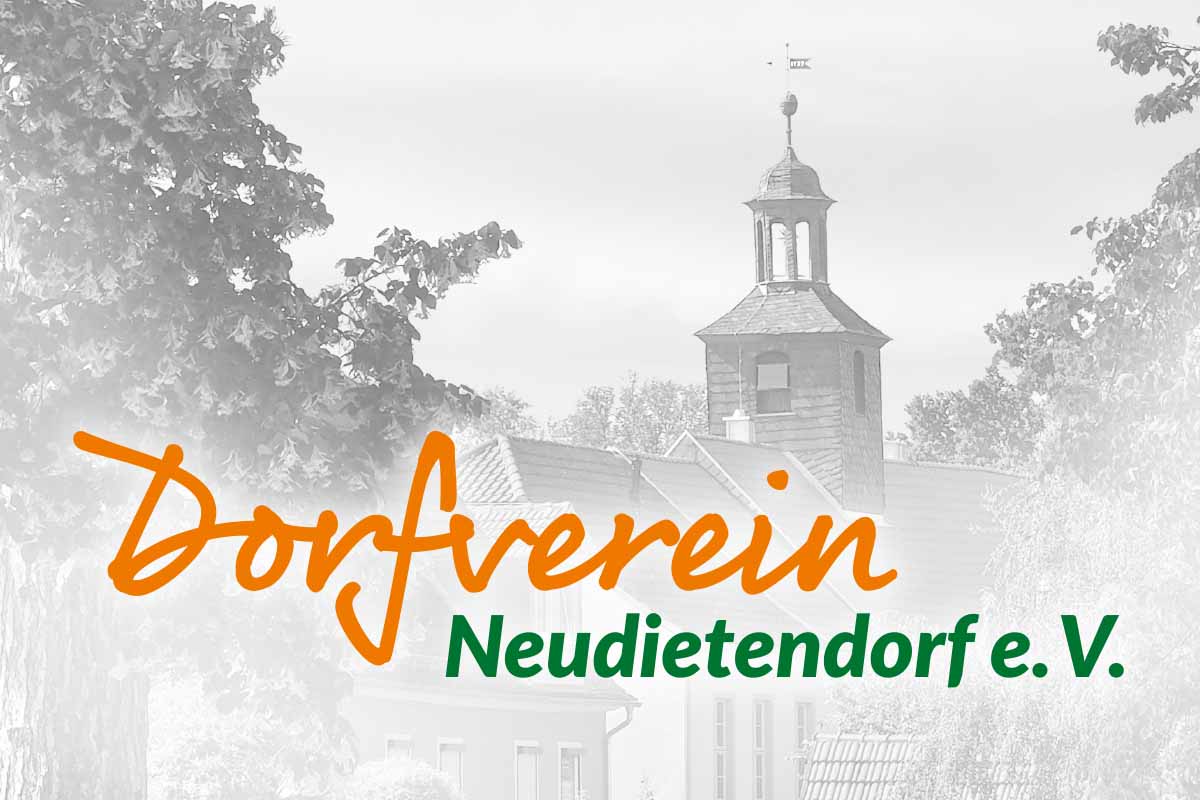 Burgen Blick - Dorfverein Neudietendorf lädt zu Veranstaltungen ein
